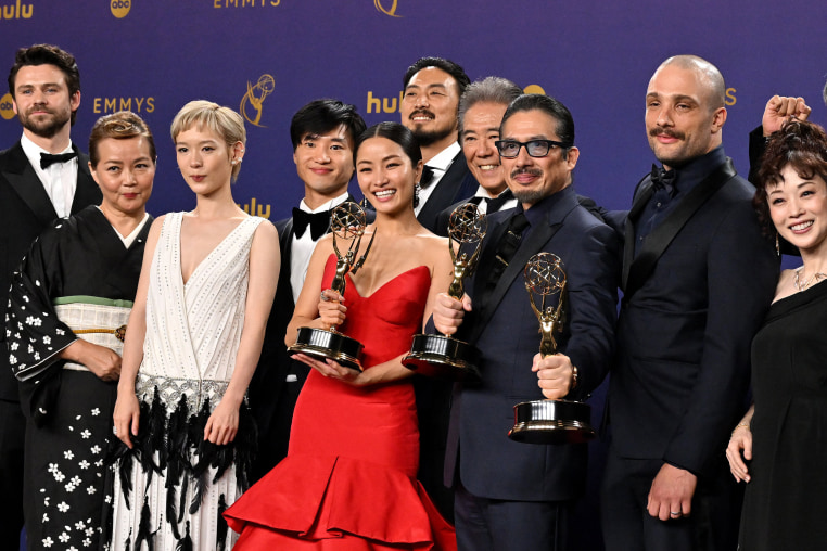 The cast and crew of  "Shogun"