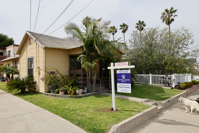 A home for sale in Huntington Beach, Calif.