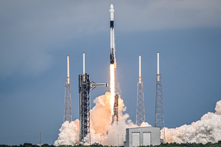 Space Crew-9 Mission Launches From Kennedy Space Center.