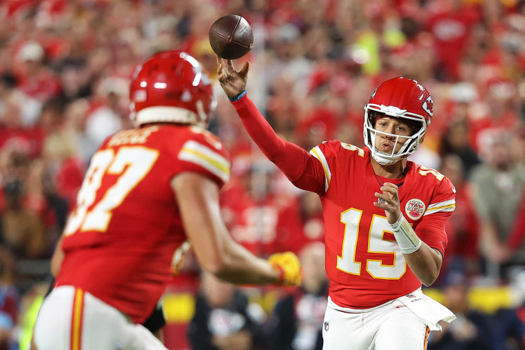 Image: New Orleans Saints v Kansas City Chiefs patrick mahomes travis kelce