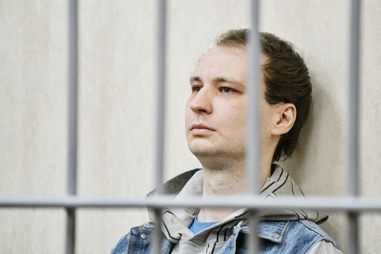 A Russian court on Monday sentenced U.S. citizen and ex-Marine Robert Gilman to seven years and one month in prison for assaulting a prison official and a state investigator, the local prosecutor’s office said.