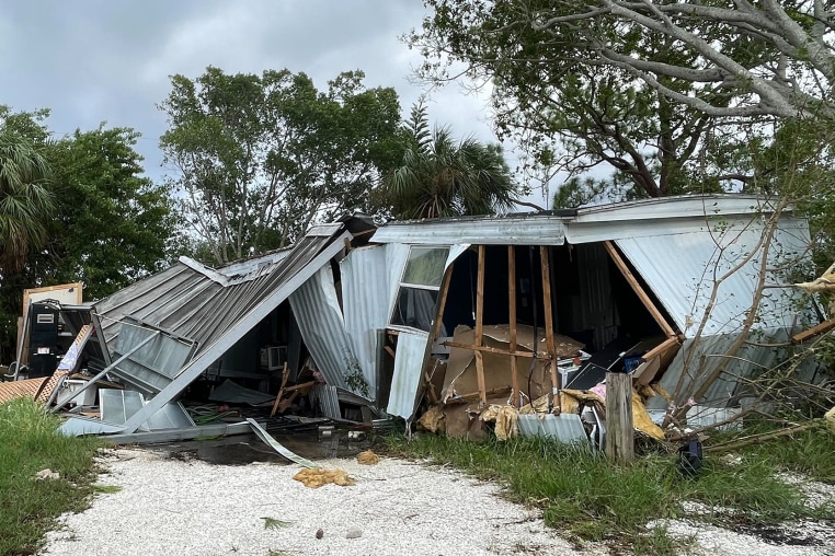 Much of the Twin City community in St. Petersburg is already in ruins because of Hurricane Helene.