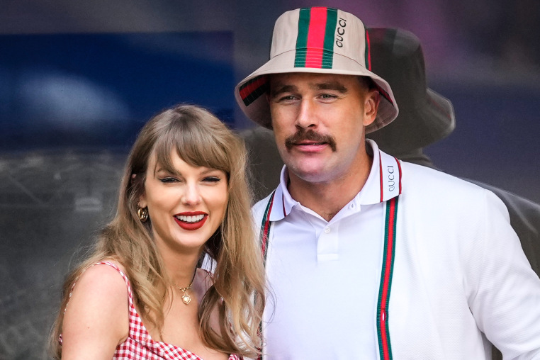 Taylor Swift and Travis Kelce