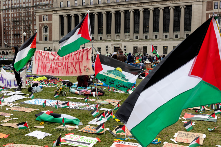 Pro Palestine Columbia students continue occupation of campus