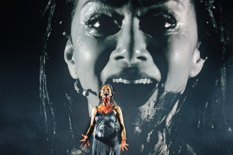 Nicole Scherzinger performs "Sunset Blvd."