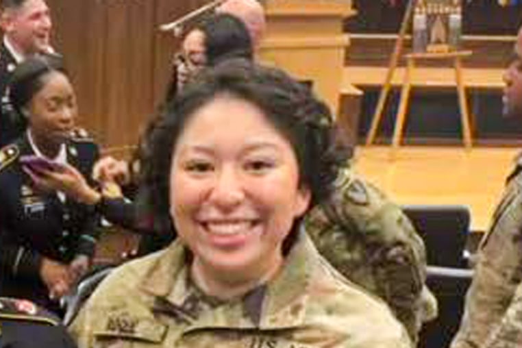 Sgt. Sarah Roque.