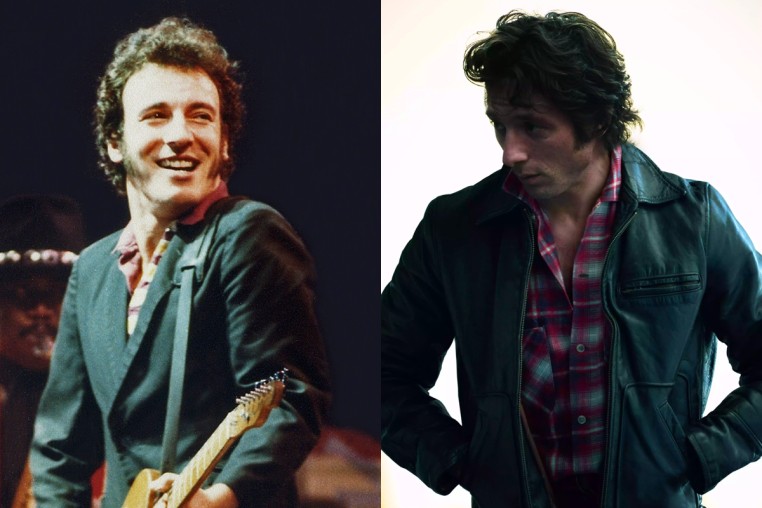 Bruce Springsteen in 1981; Jeremy Allen White in a preview from 