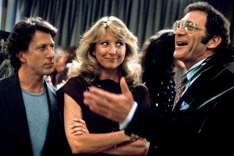 From left, Dustin Hoffman, Teri Garr and Sydney Pollack in "Tootsie."