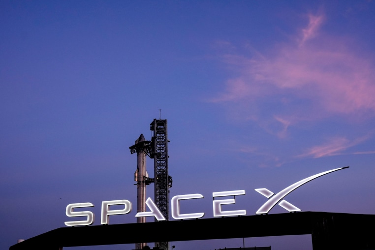 SpaceX's mega rocket Starship prepares for a test flight from Starbase in Boca Chica, Texas on  Nov. 18, 2024. 