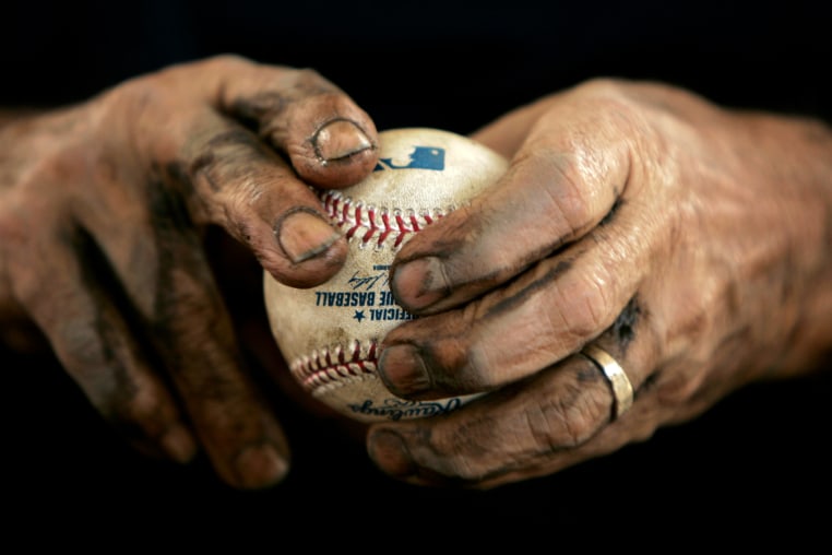 baseball mud rub