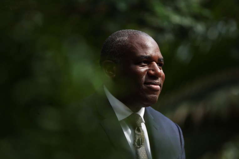 David Lammy, UK foreign secretary, delivers a policy speech at Kew Gardens in London, UK, on Tuesday, Sept. 17, 2024.