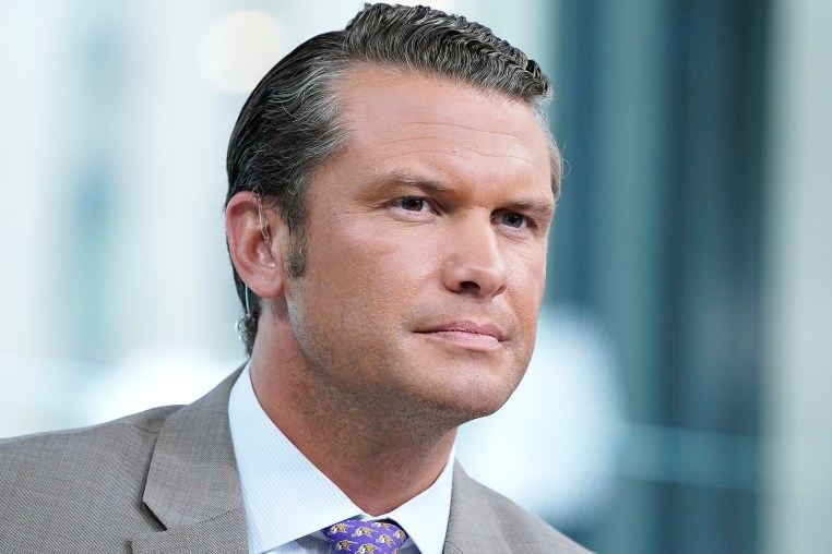 Fox anchor Pete Hegseth interviews entrepreneur and venture capitalist Peter Thiel during "FOX & Friends" at Fox News Channel Studios on August 09, 2019 in New York City.