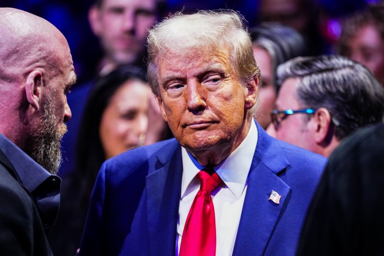 President-elect Donald Trump at Madison Square Garden  in New York City on Nov. 16, 2024.