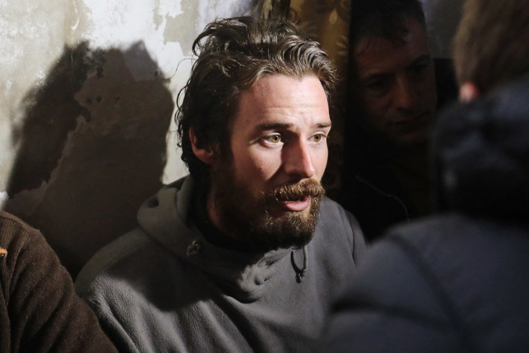 Travis Timmerman house in Damascus on Dec. 12, 2024, after he was found in the village of Thihabiyeh east of the capital.