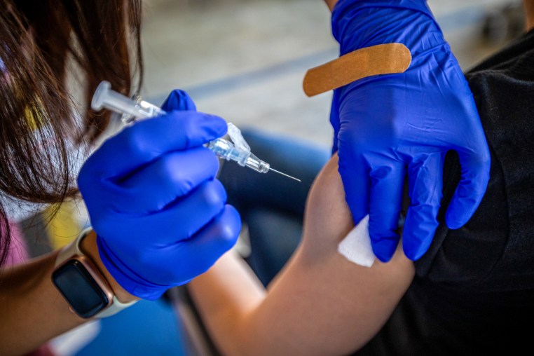 A flu and covid vaccine.