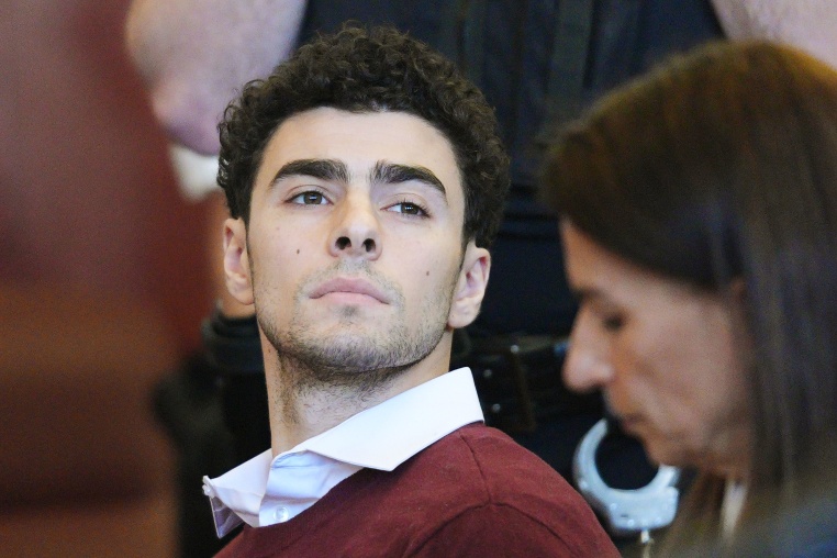 Luigi Mangione appears for his arraignment at Manhattan Criminal Court on Dec. 23, 2024 in New York.