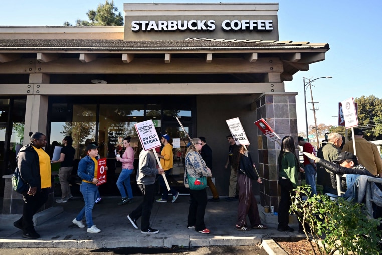 Starbucks labor strike 