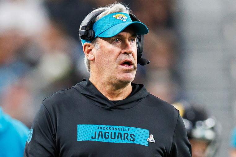 Jacksonville Jaguars v Las Vegas Raiders doug pederson coach