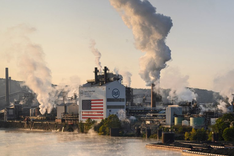 The United States Steel Corp. Clairton Coke Works facility in Clairton, Pa.