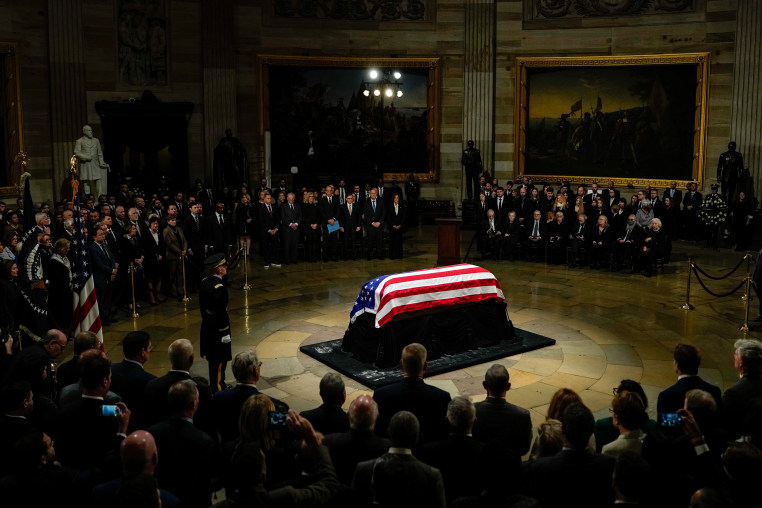 Image: Former President Jimmy Carter Lies In State At The U.S. Capitol Building