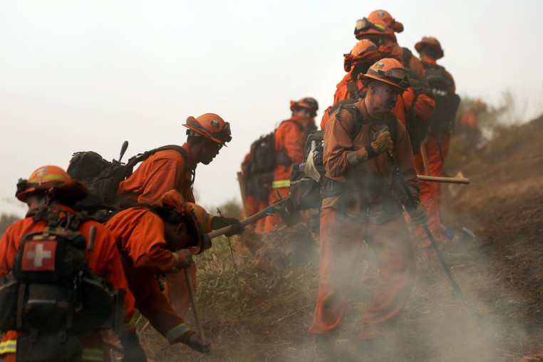 Inmate firefighters