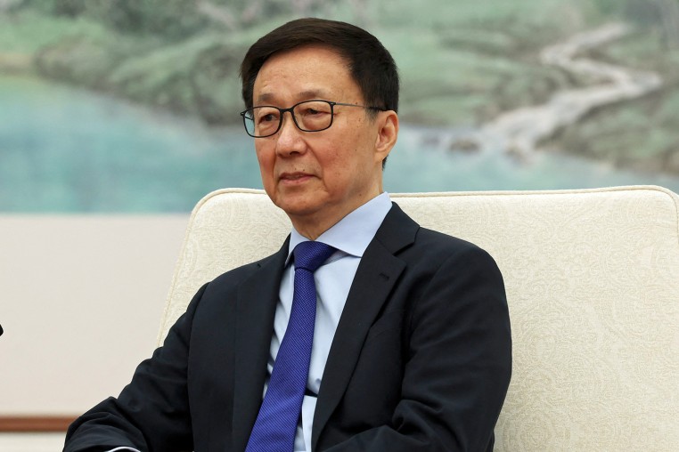 Image: han zheng politics political politician China vice president
