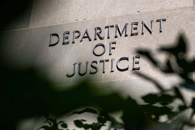 Department of Justice Building in Washington DC DOJ