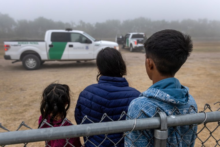 Migrants Cross Into Texas From Mexico