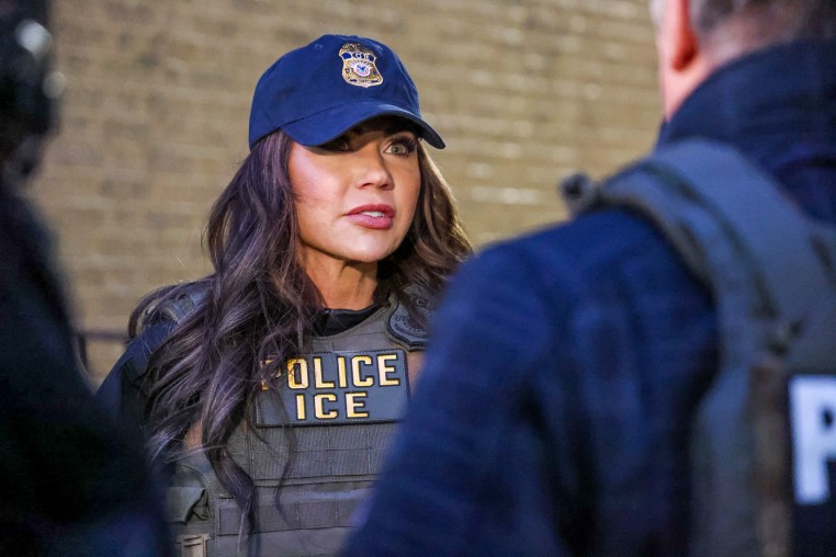 Image: Trump Administration Highlights Immigration Arrests By ICE