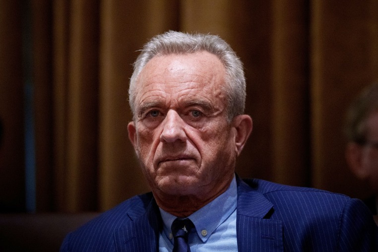 Health and Human Services Secretary Robert F. Kennedy Jr. during a Cabinet meeting at the White House on Feb. 26, 2025.