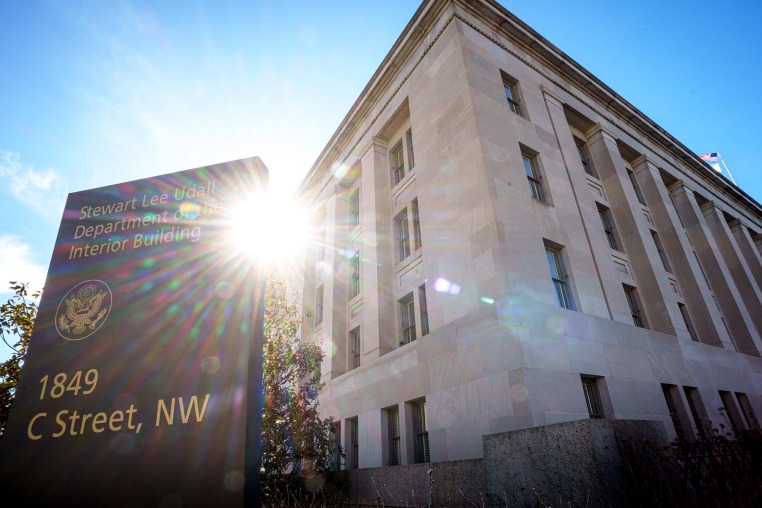 The Department of Interior headquarters in Washington.