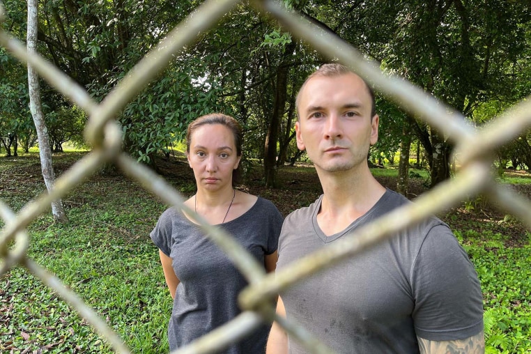 German Smirnov, 36 and originally from Russia, was deported to Costa Rica from the U.S. with his wife, Alexandra, and 6-year-old son.