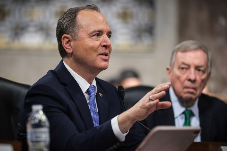 Image: Sen. Schiff And Rep. Raskin Hold Bicameral Hearing On Trump's Justice Department