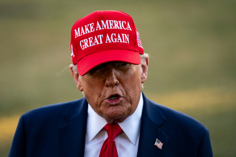 President Trump Departs White House For Florida
