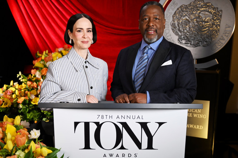 Image: The 78th Annual Tony Award Nominations Hosted By Sarah Paulson & Wendell Pierce At Sofitel New York