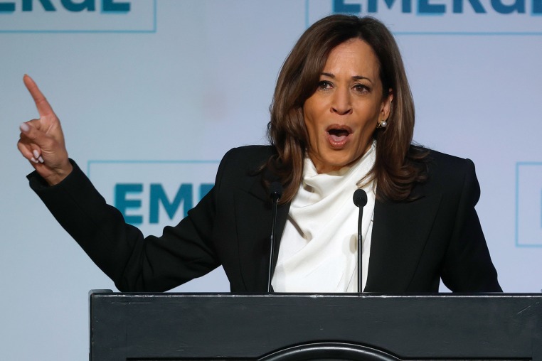 Image: Kamala Harris Speaks At The Emerge Gala In San Francisco politics political politician