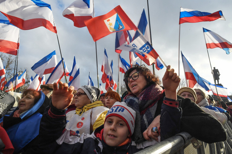 Crimea annextion anniversary
