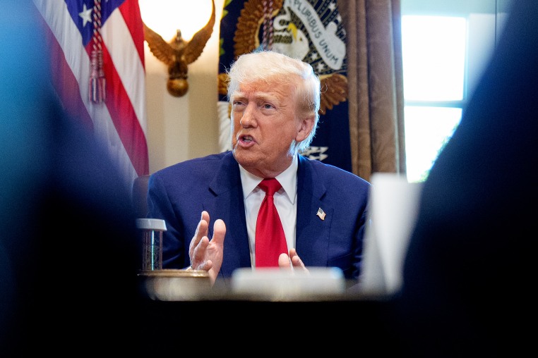 President Trump Holds Cabinet Meeting At White House
