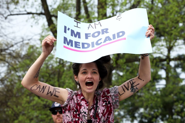 Image: Reproductive Rights Advocates Rally As Supreme Court Hears Planned Parenthood Case