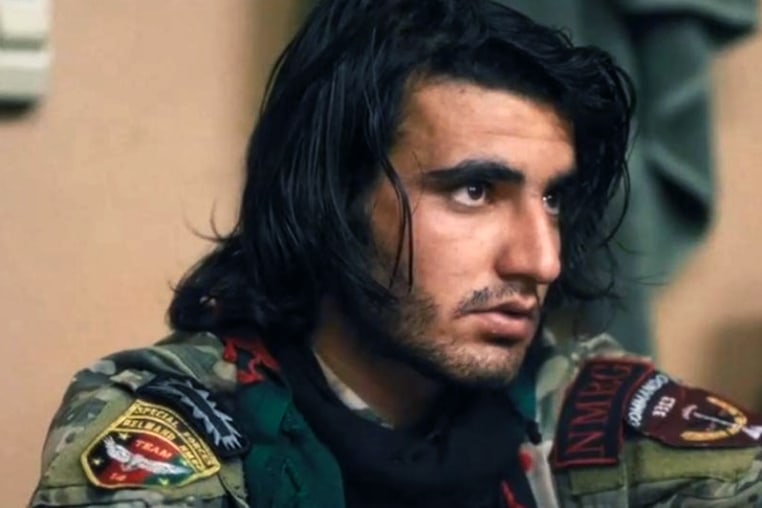 Omar Khan in "Retrograde."
