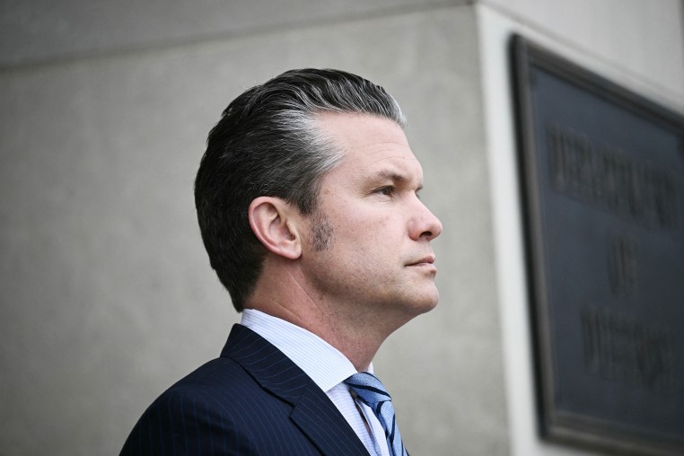 Pete Hegseth at the Pentagon