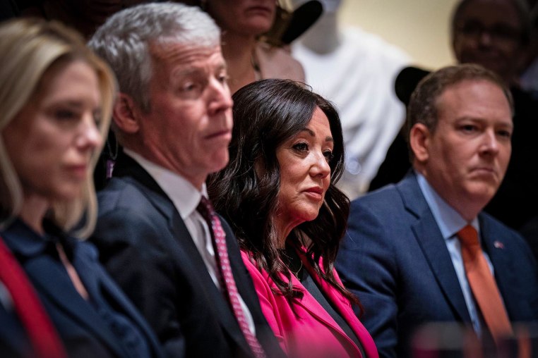 Janette Nesheiwat, nominee to be surgeon general, during a Cabinet meeting at the White House on Feb. 26, 2025. 