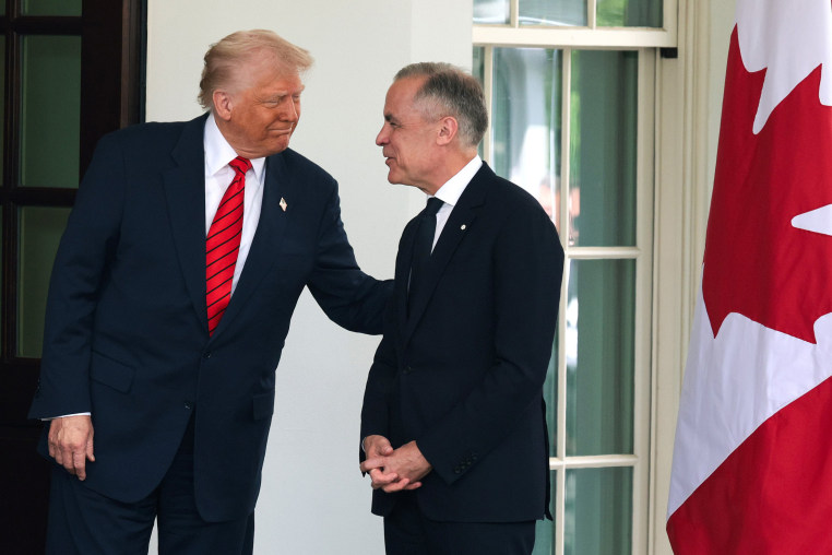 President Trump Welcomes Canadian Prime Minister Carney To The White House