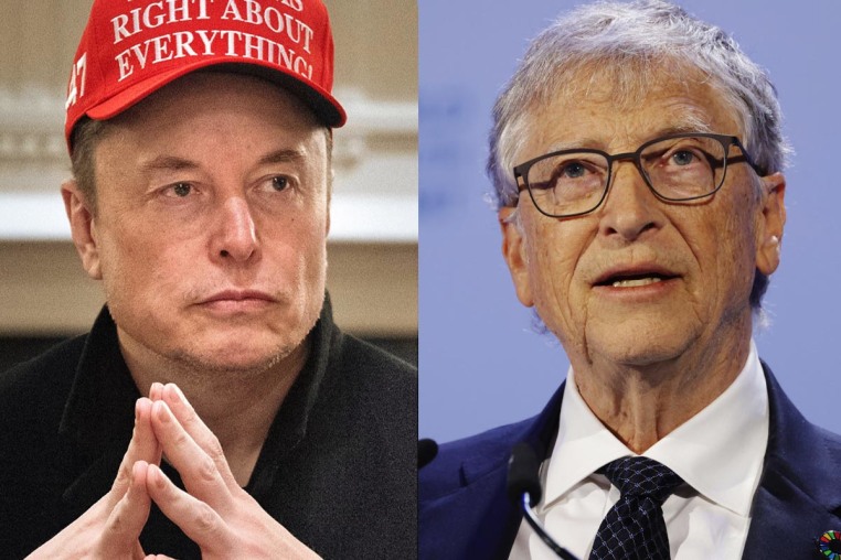 Elon Musk; Bill Gates.