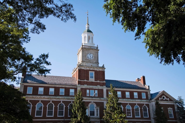 The Founders Library on the campus of Howard University in Washington, D.C.
