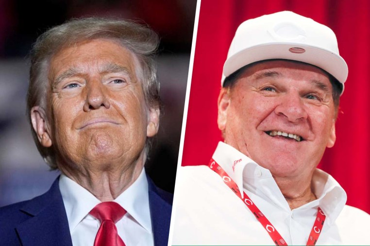 President Donald Trump, Pete Rose politics political politician