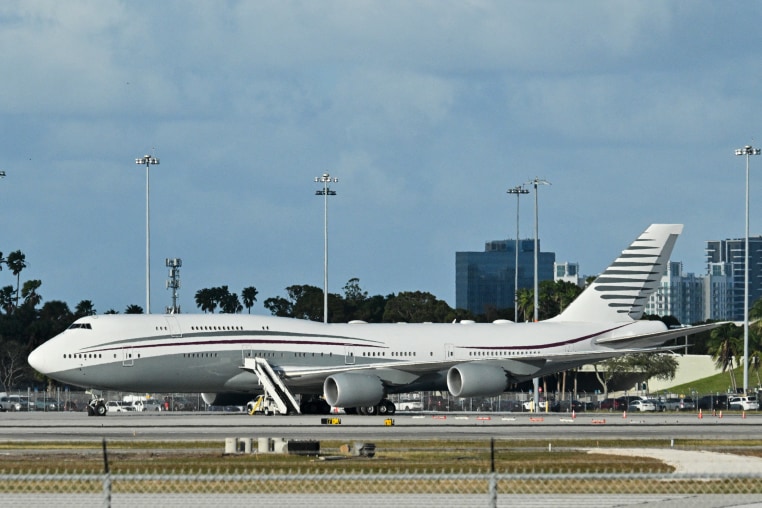 A Qatari Boeing 747