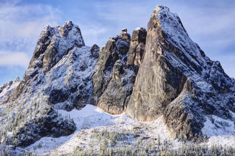 washington Northern Cascades, North Early Winter Spire