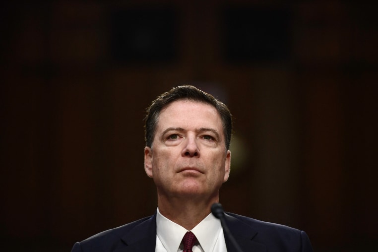 James Comey arrives to testify