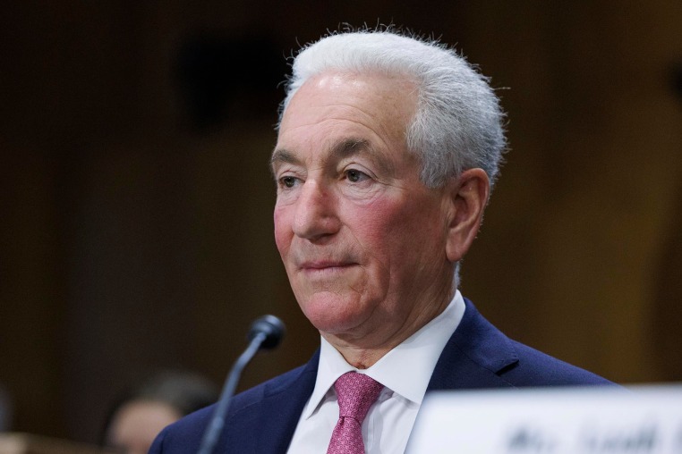 Charles Kushner testifies during a hearing on his nomination to be ambassador to France and Monaco on May 1, 2025. 